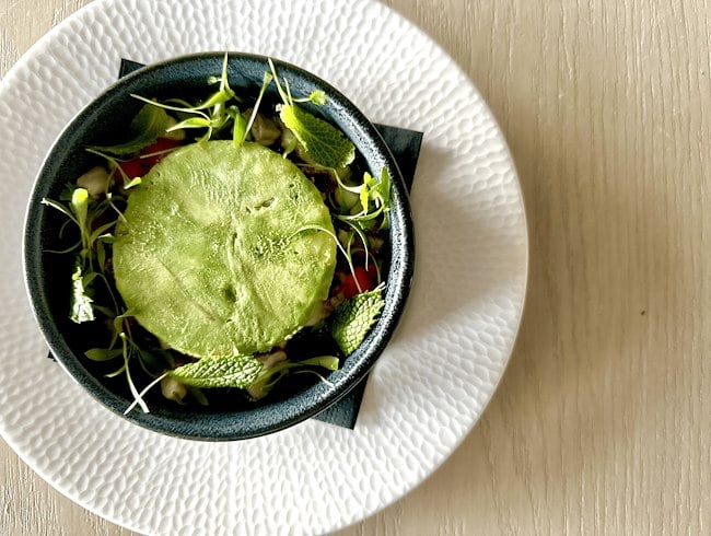 bowl with food